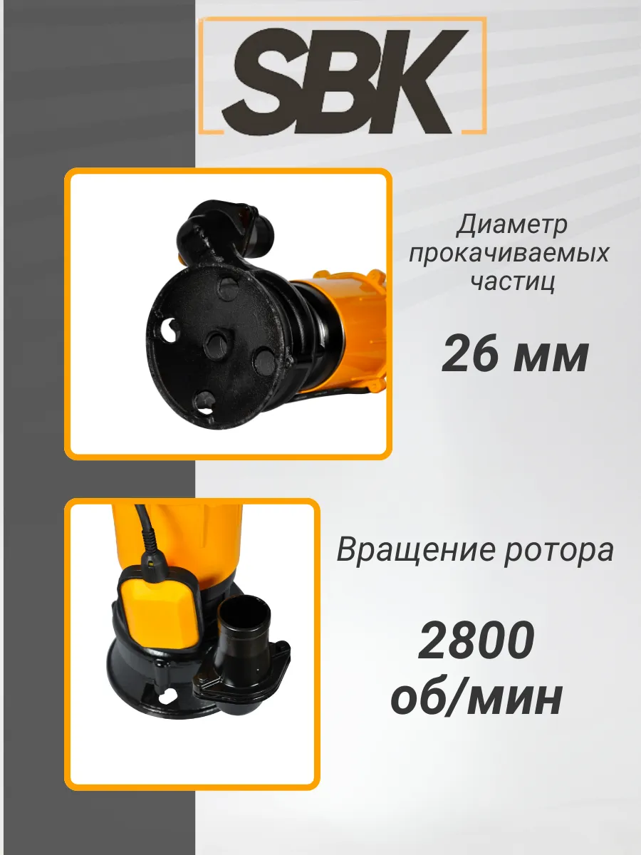 Насос SBK сбоку
